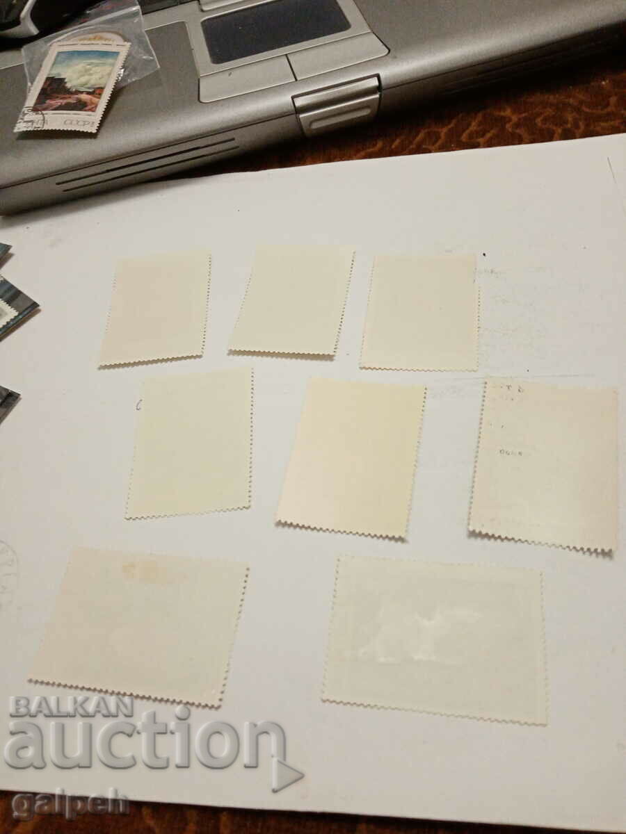 Auction USSR POSTAGE STAMPS - 8 pcs. CLAIMO - BGN 1 Auction USSR POSTAGE STAMPS - 8 pcs. CLAIMO - BGN 1