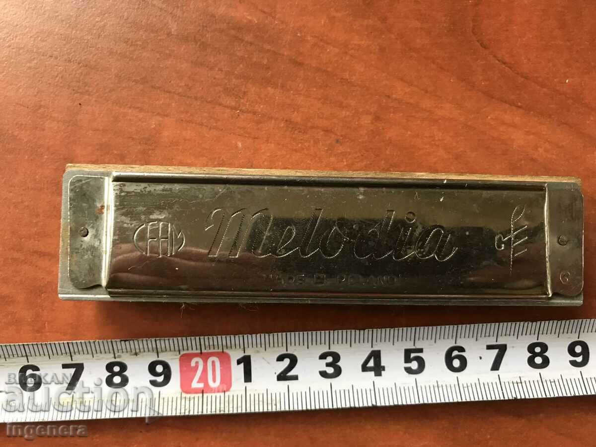 HARMONICA "MELODY" - POLAND - 5 HARMONICA "MELODY" - POLAND - 5