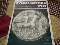 Παλαιό περιοδικό "Numismatica" - 1989/τεύχος 2