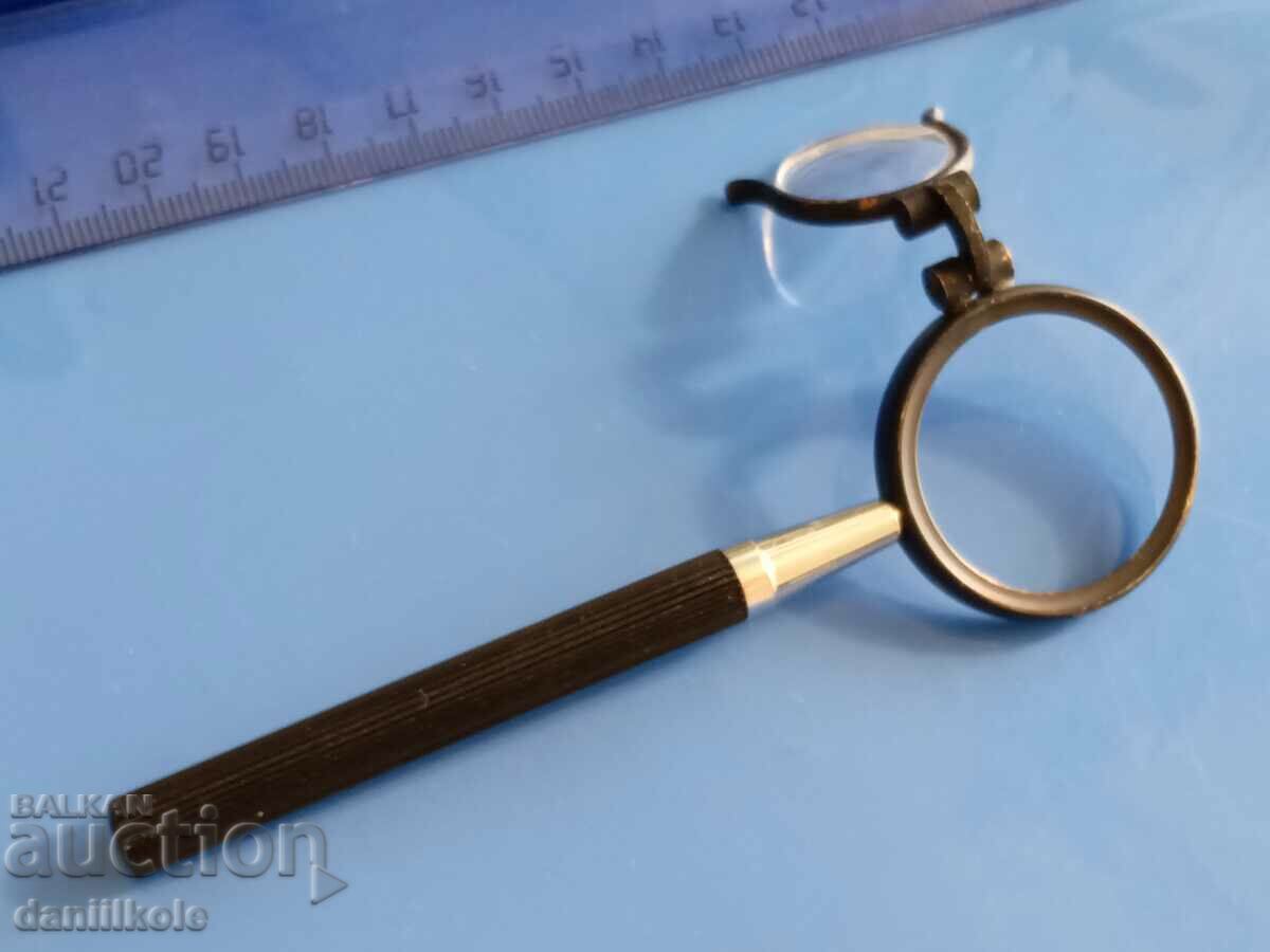 *$*Y*$* OLD MAGNIFIER MAGNIFYING GLASS *$*Y*$* - 5