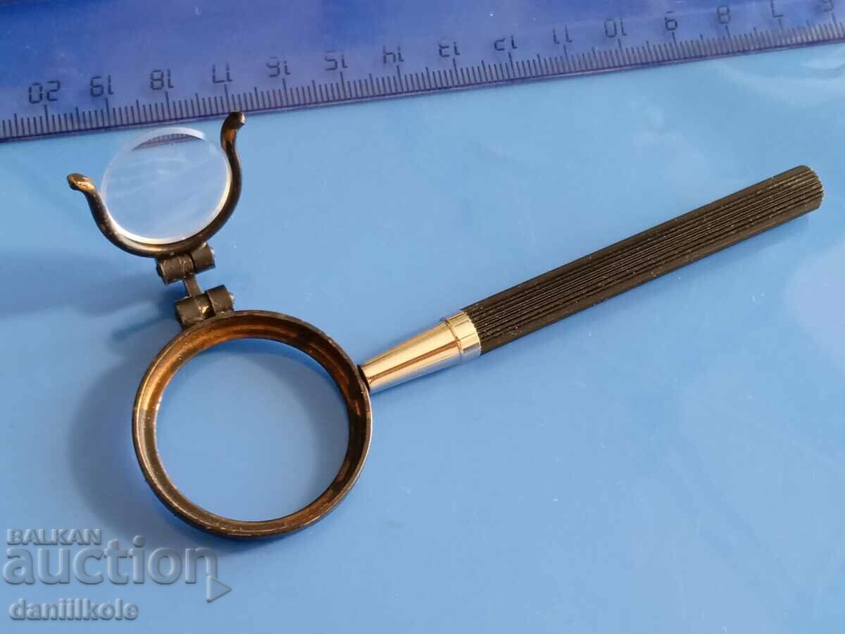 *$*Y*$* OLD MAGNIFIER MAGNIFYING GLASS *$*Y*$* - 6