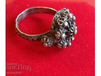 Renaissance silver ring