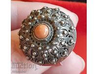 Antique silver ring