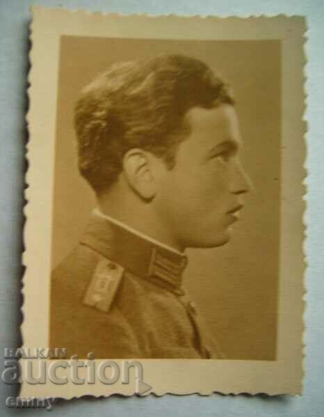 Small old photo - soldier, military
