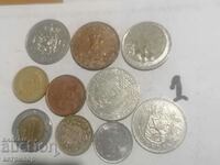 Lot of copper coins 10 pcs.
