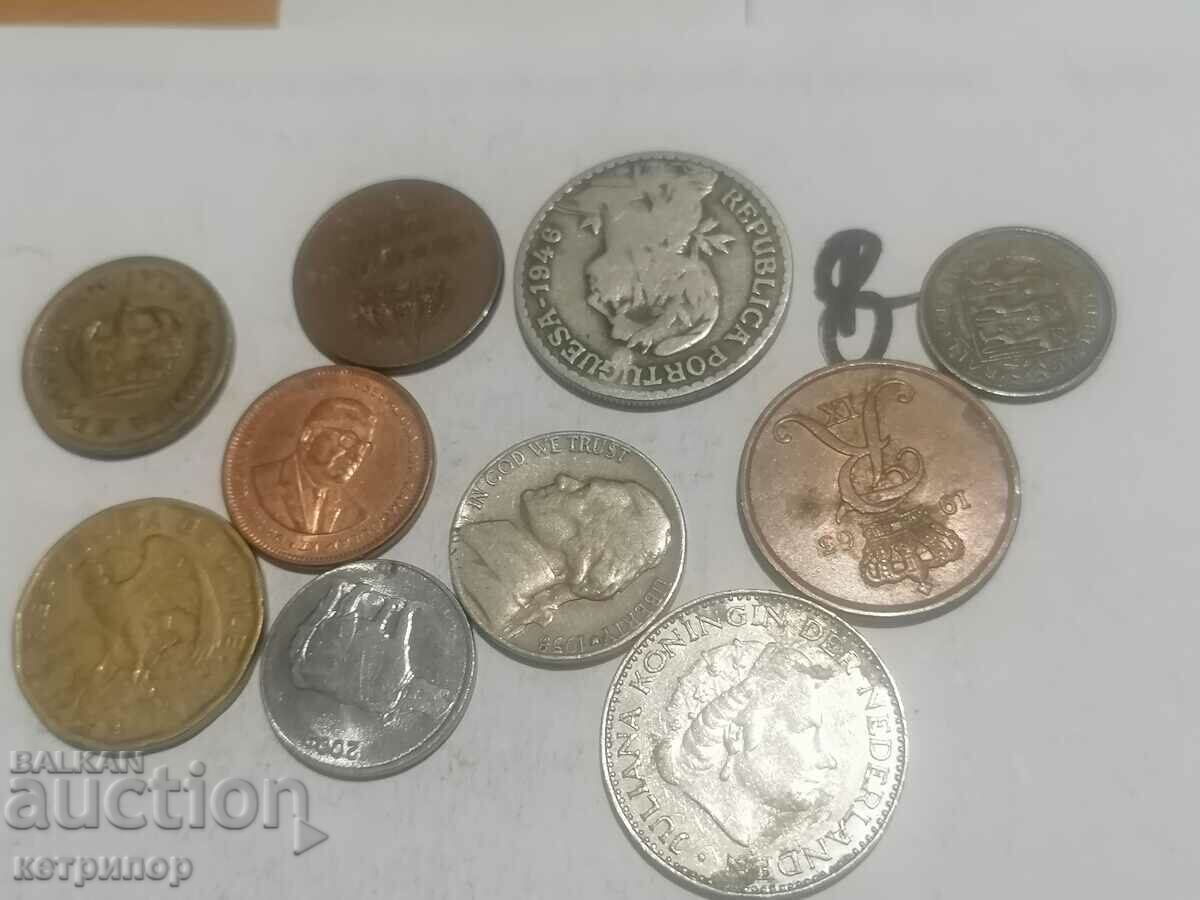 Πολλά νομίσματα 10 τεμ. με τιμή 9.90 BGN | € 5.06 Πολλά νομίσματα 10 τεμ. με τιμή 9.90 BGN | € 5.06