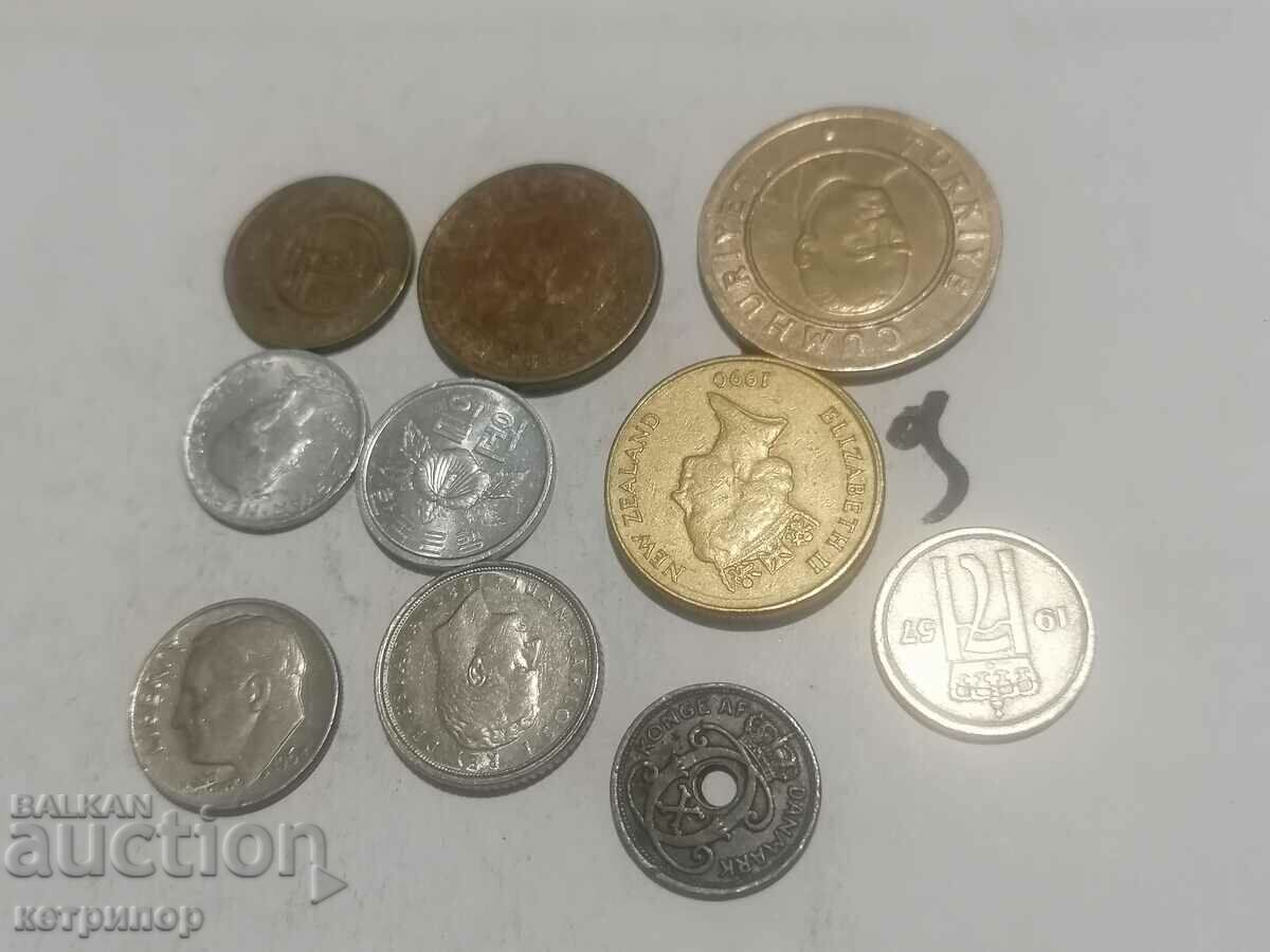 Lot of coins 10 pcs. with price 9.90 BGN | € 5.06 Lot of coins 10 pcs. with price 9.90 BGN | € 5.06