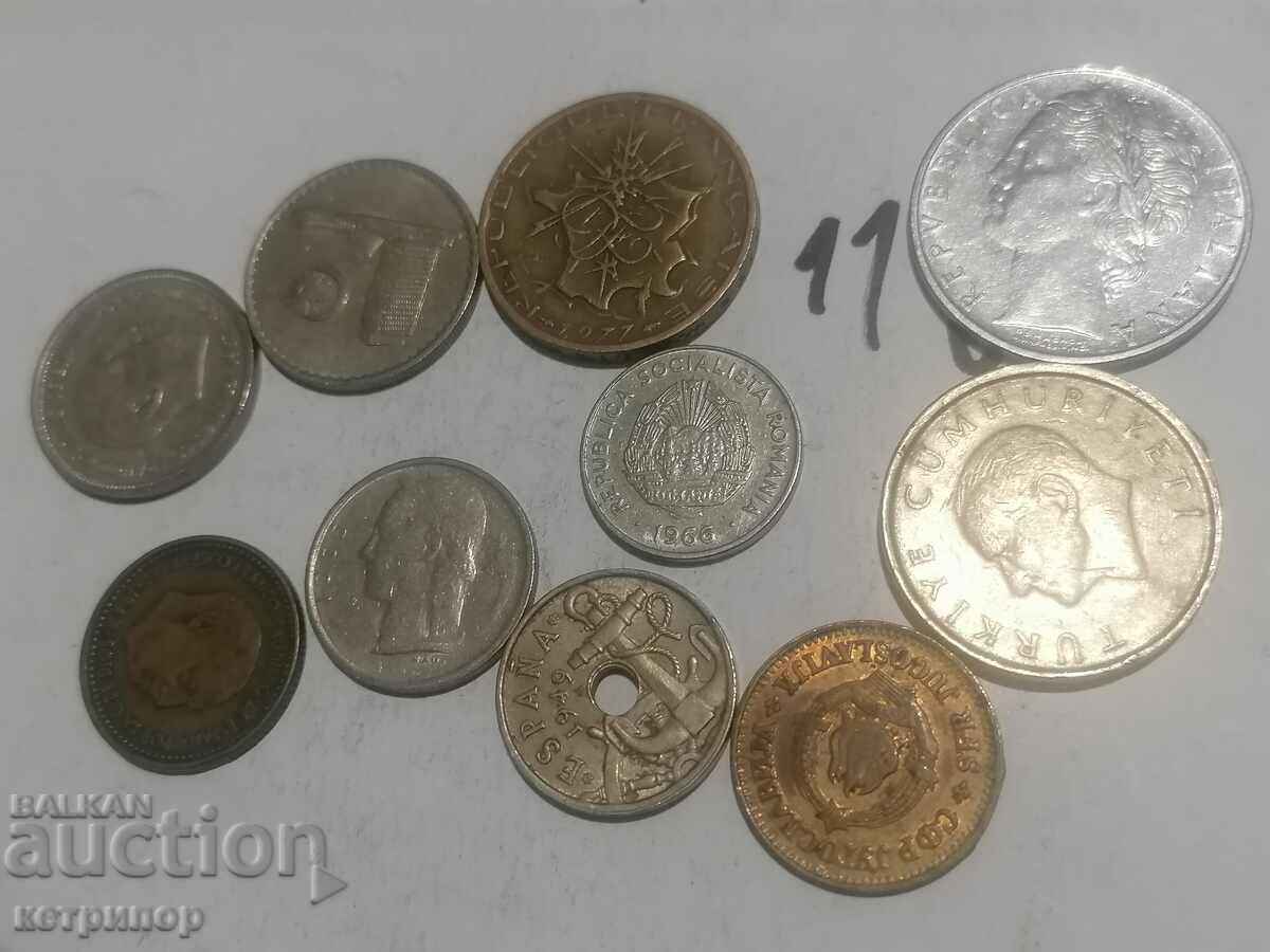 Лот монети  10 бр.
