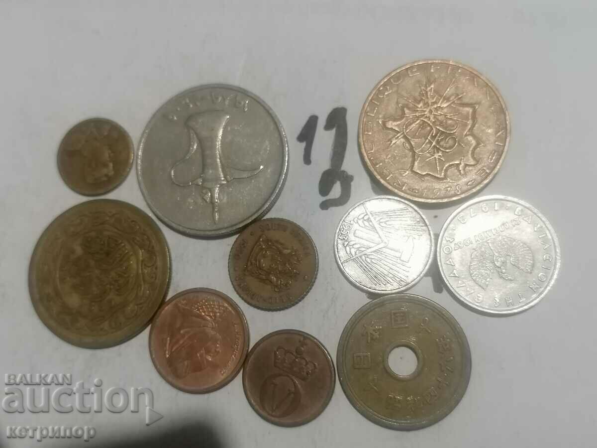 Lot of coins 10 pcs. with price 9.90 BGN | € 5.06 Lot of coins 10 pcs. with price 9.90 BGN | € 5.06