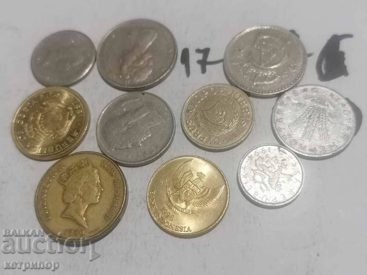 Lot of coins 10 pcs. with price 9.90 BGN | € 5.06 Lot of coins 10 pcs. with price 9.90 BGN | € 5.06