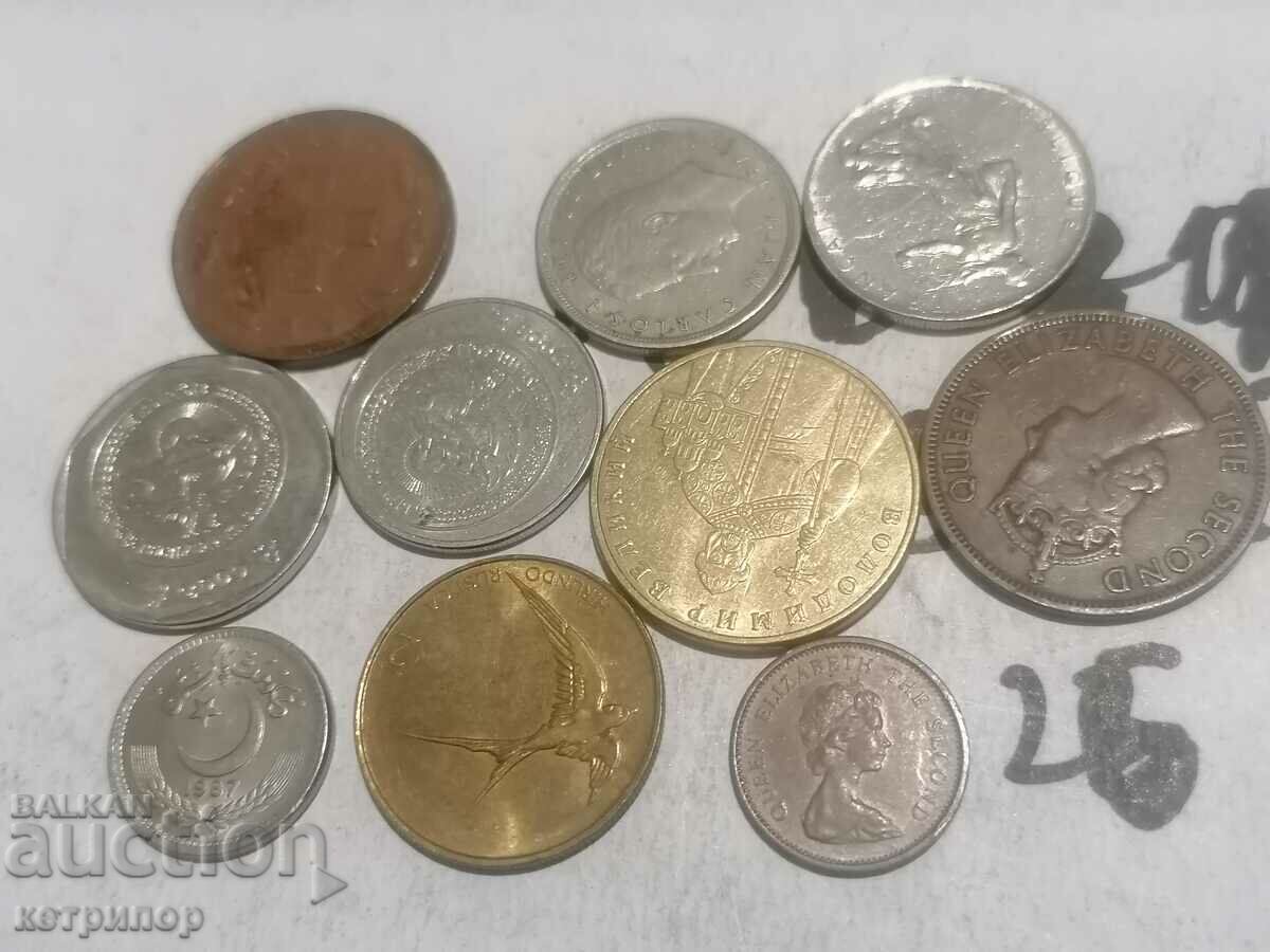 Lot of coins 10 pcs. with price 9.90 BGN | € 5.06 Lot of coins 10 pcs. with price 9.90 BGN | € 5.06
