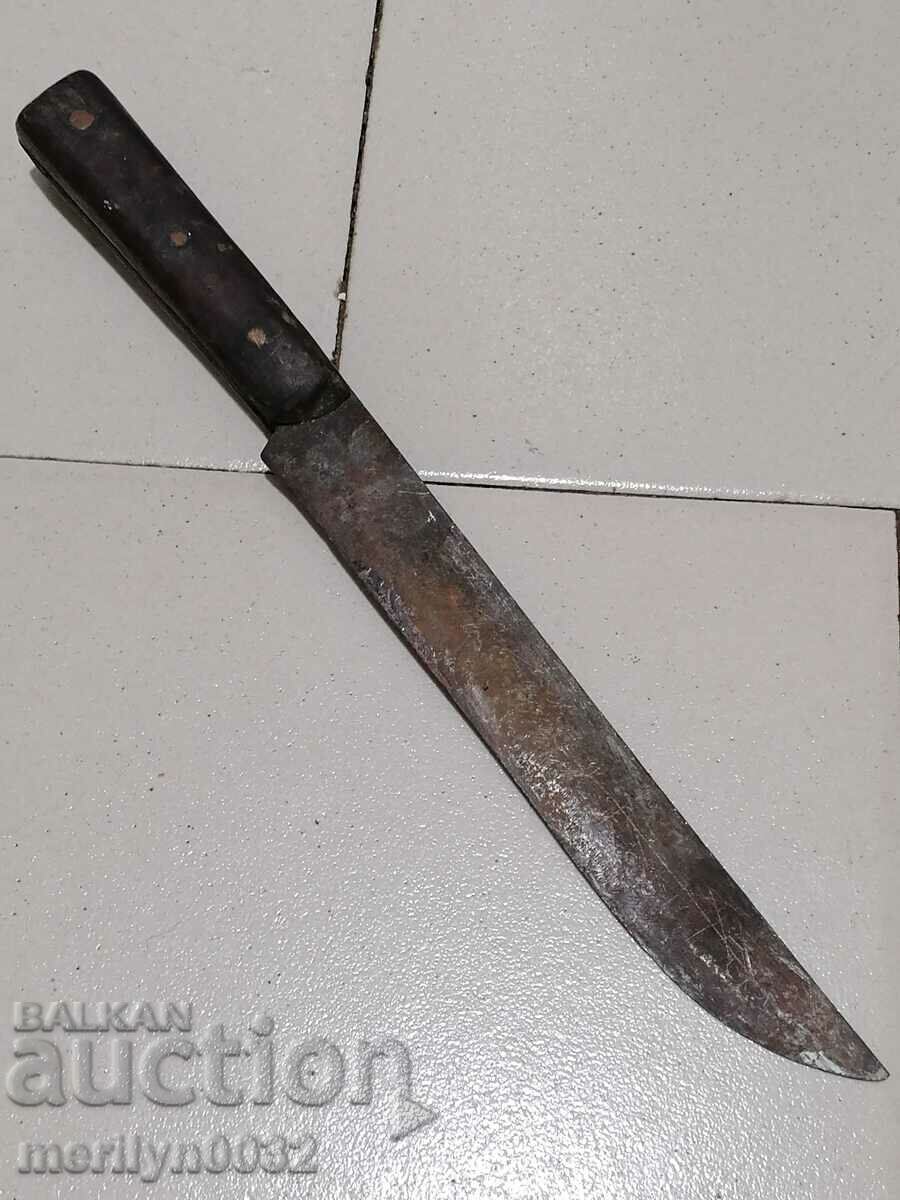 An old knife without a blade