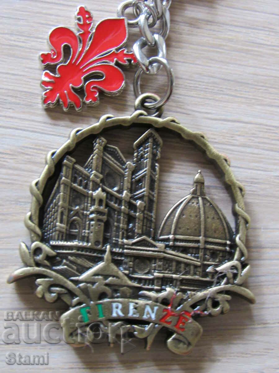 Licitație Breloc metal cu skateboard din Florența, Italia