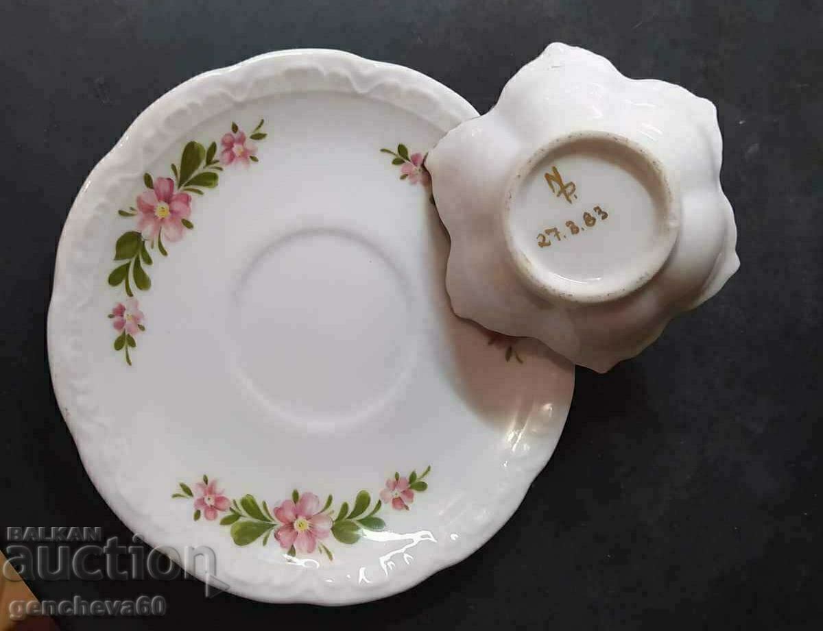 Porcelain basket 1983/miniature - 7 Porcelain basket 1983/miniature - 7