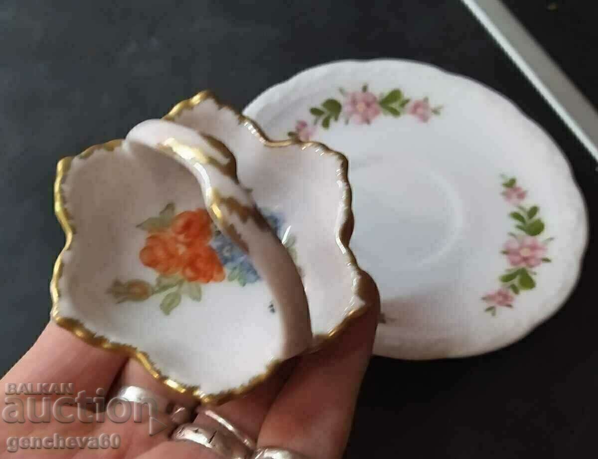 Porcelain basket 1983/miniature Porcelain basket 1983/miniature