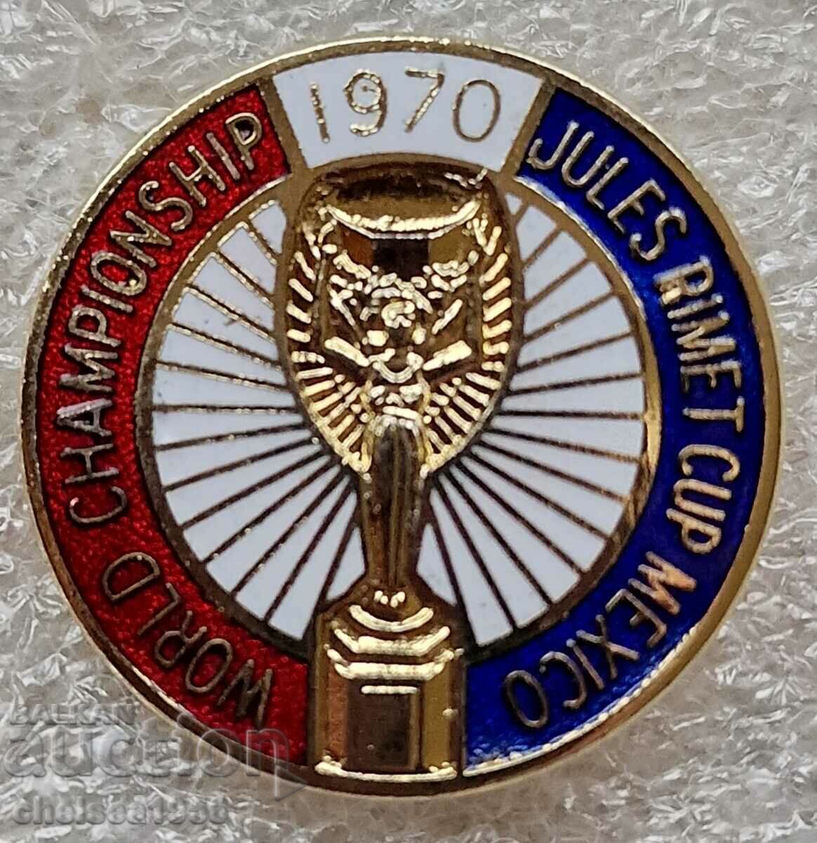 1970 World Cup Badge Made by W. Reeves