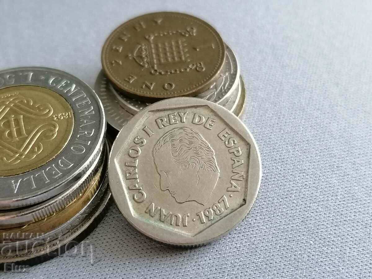 Coin - Spain - 200 pesetas | 1987 with price 7.65 BGN | € 3.91