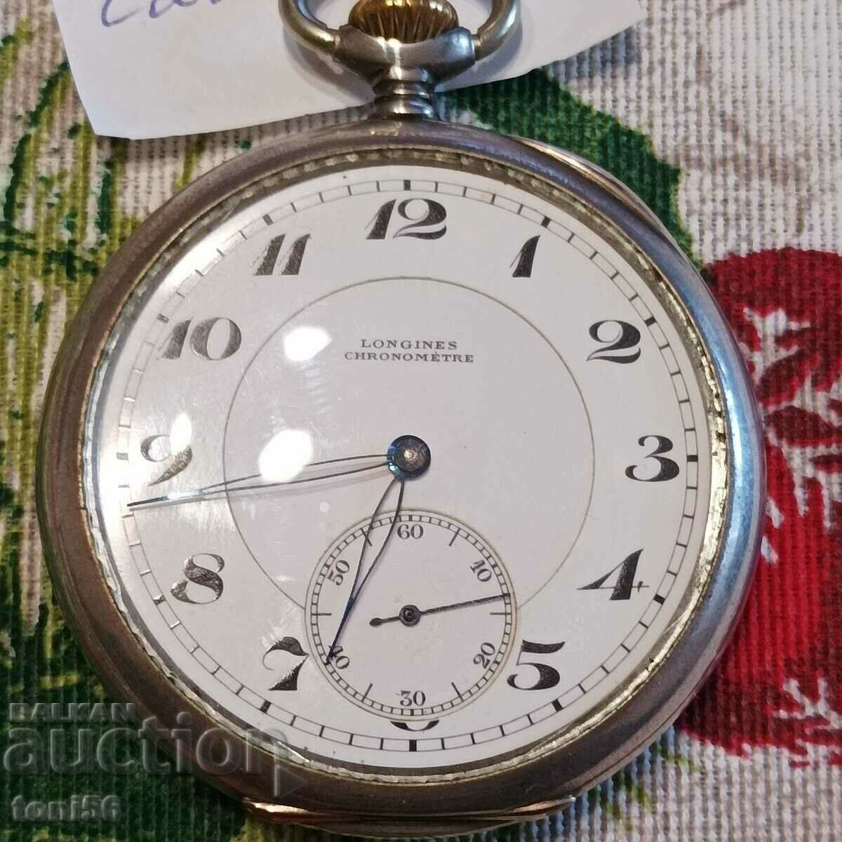 Pocket watch "Longines" Switzerland (l) with price 900.00 BGN | € 460.16 Pocket watch "Longines" Switzerland (l) with price 900.00 BGN | € 460.16