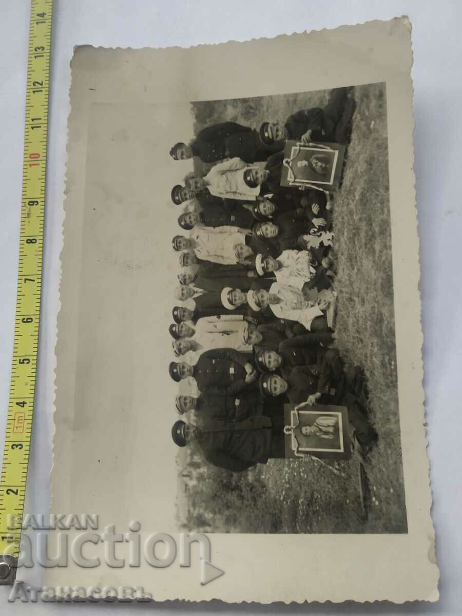 Portret foto vechi al țarului Boris Tsaritsa Joanna