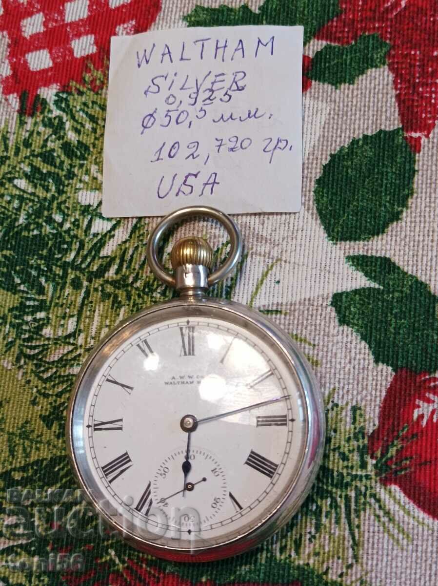 Джобен часовник "Waltham" САЩ (л)