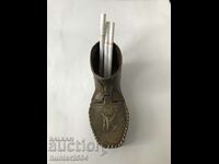Bronze ashtray Boot-15/7 cm