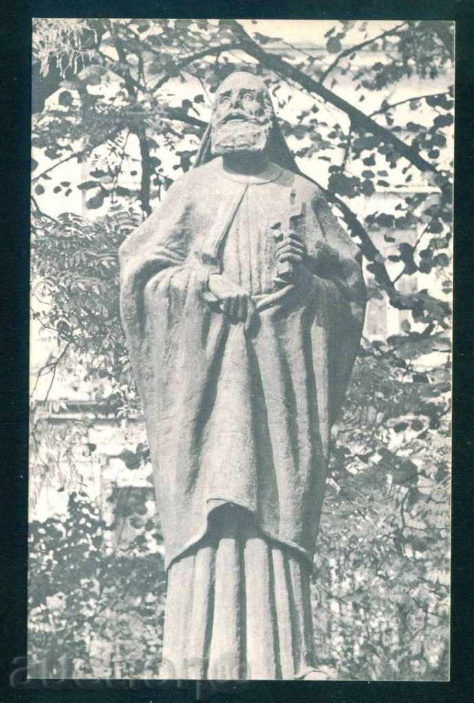 Sculptor Marko Markov - Patriarch Evtimii in Sofia / A7804