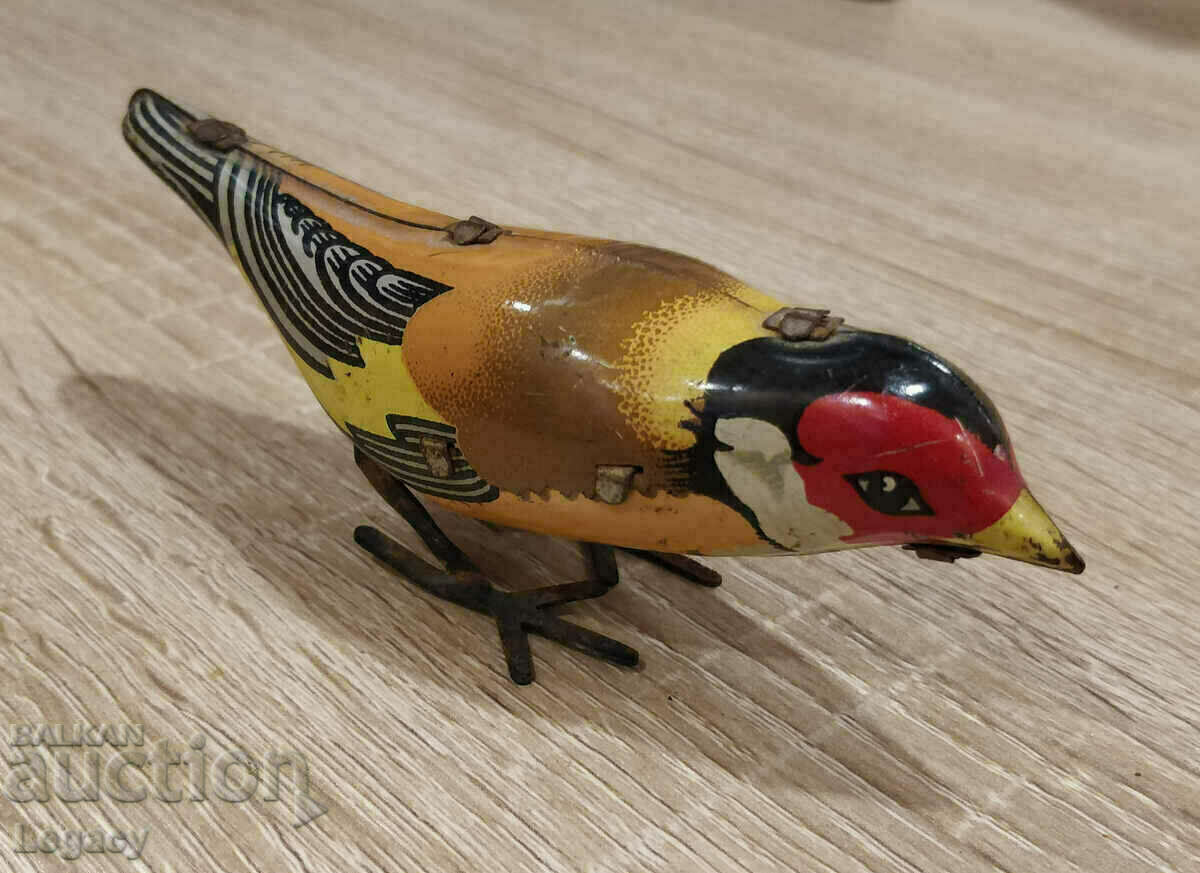 Παλιό Soc Tin Toy Bird