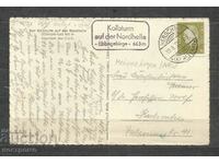 Ταξίδεψε Παλιά κάρτα Γερμανία - A 1198
