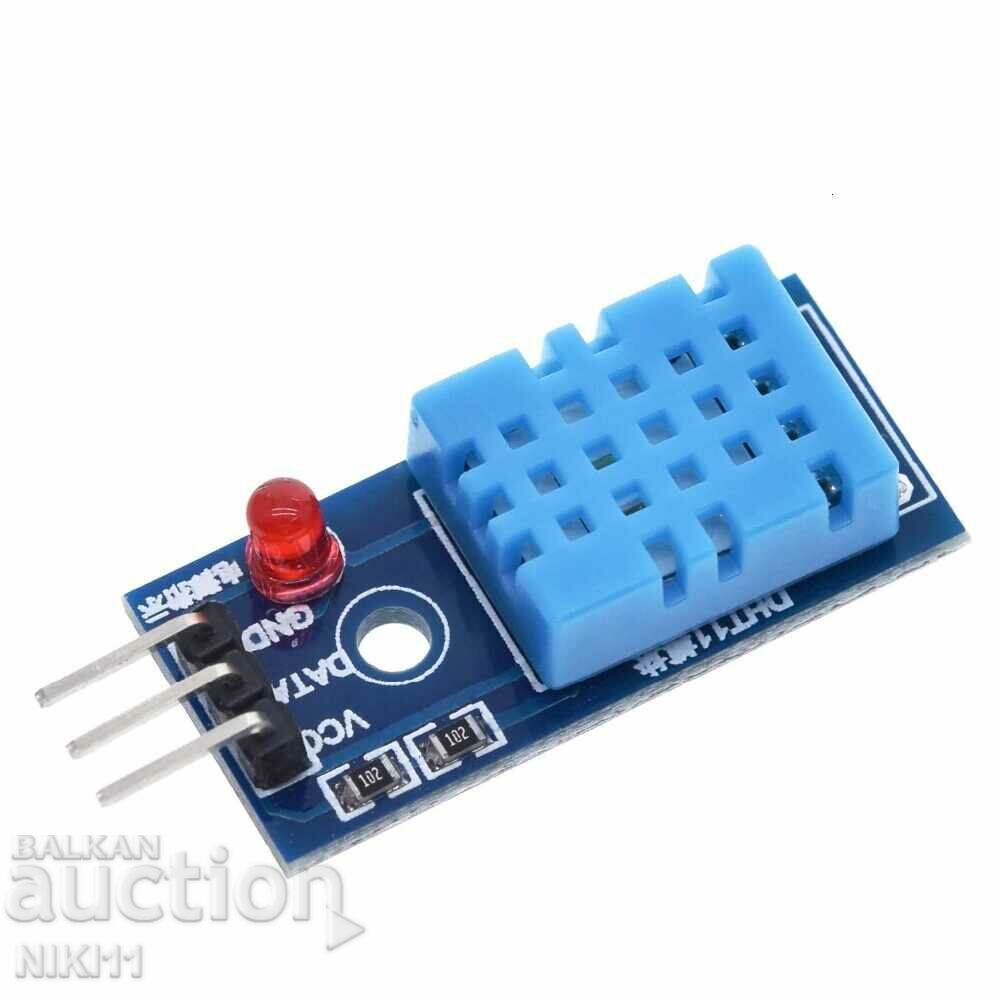 DHT 11 Arduino Humidity and Temperature Module with Diode Board