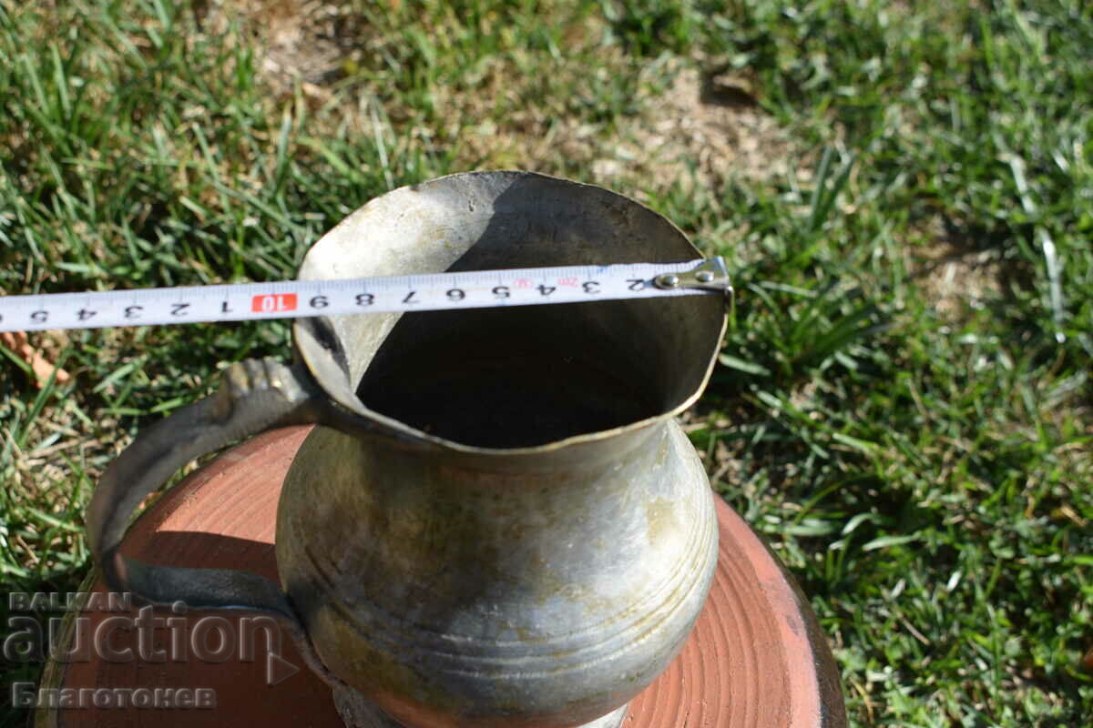 Old wrought copper jug - 7 Old wrought copper jug - 7