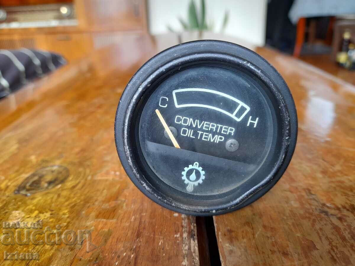 Old car oil temperature gauge with price 11.00 BGN | € 5.62 Old car oil temperature gauge with price 11.00 BGN | € 5.62