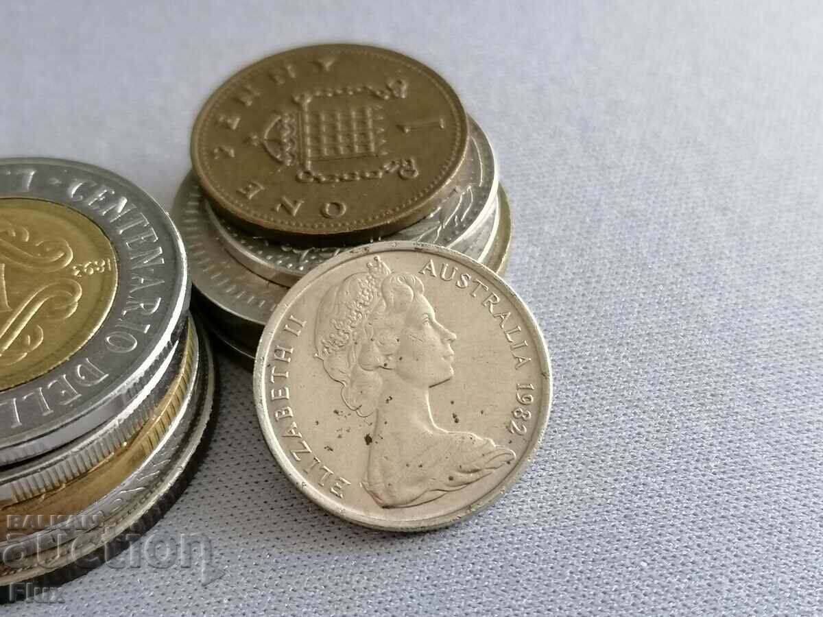 Coin - Australia - 5 cents | 1982 with price 1.80 BGN | € 0.92 Coin - Australia - 5 cents | 1982 with price 1.80 BGN | € 0.92