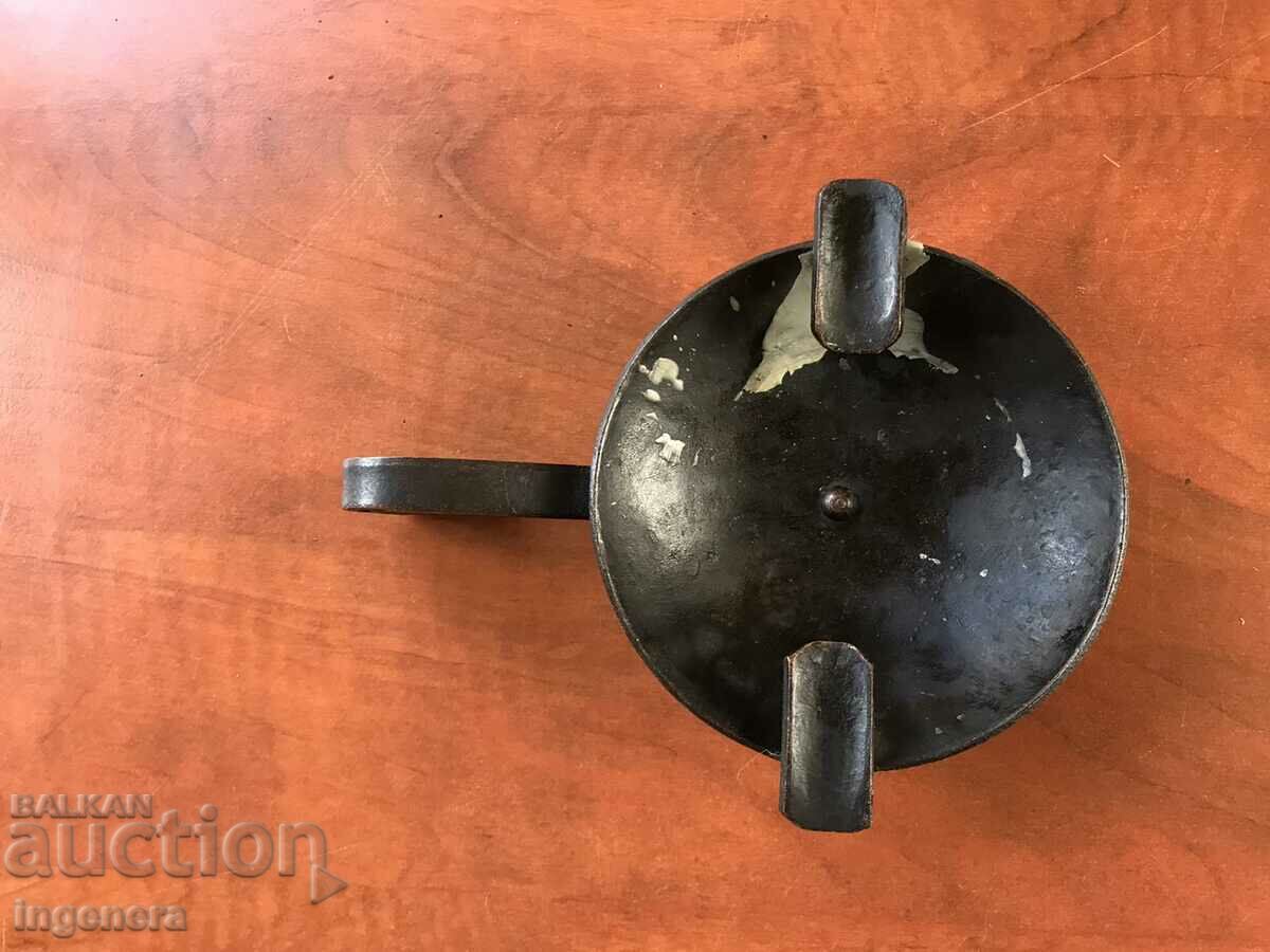 ASHTRAY FORGED ANTIQUE SOLID - 6 ASHTRAY FORGED ANTIQUE SOLID - 6