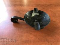 ASHTRAY FORGED ANTIQUE SOLID