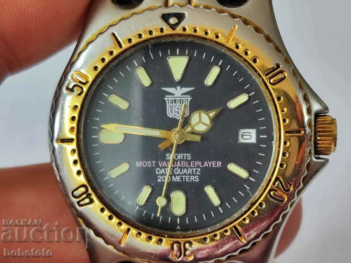 Elgin quartz watch with price 50.00 BGN | € 25.56 Elgin quartz watch with price 50.00 BGN | € 25.56