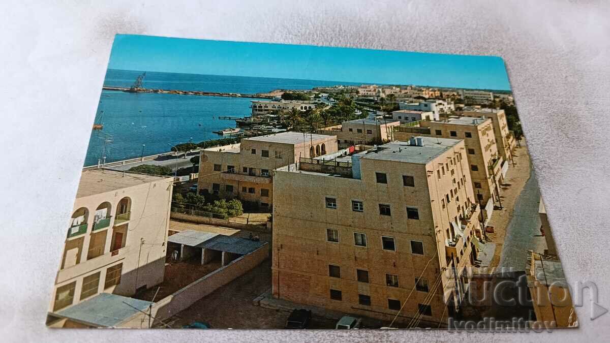 Postcard Tripoli General View 1976