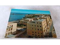 Carte poștală Tripoli General View 1976