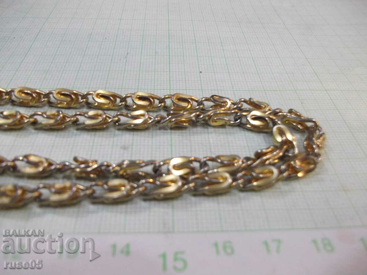Imitation jewelry chain - 33 g. - 5
