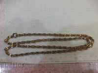 Imitation jewelry chain - 33 g.