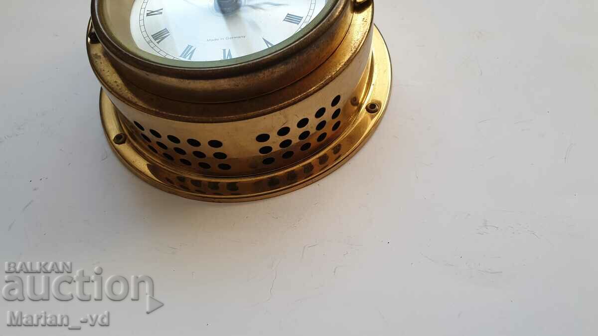 Old Brass Quartz Ship's Clock with price 160.00 BGN | € 81.81