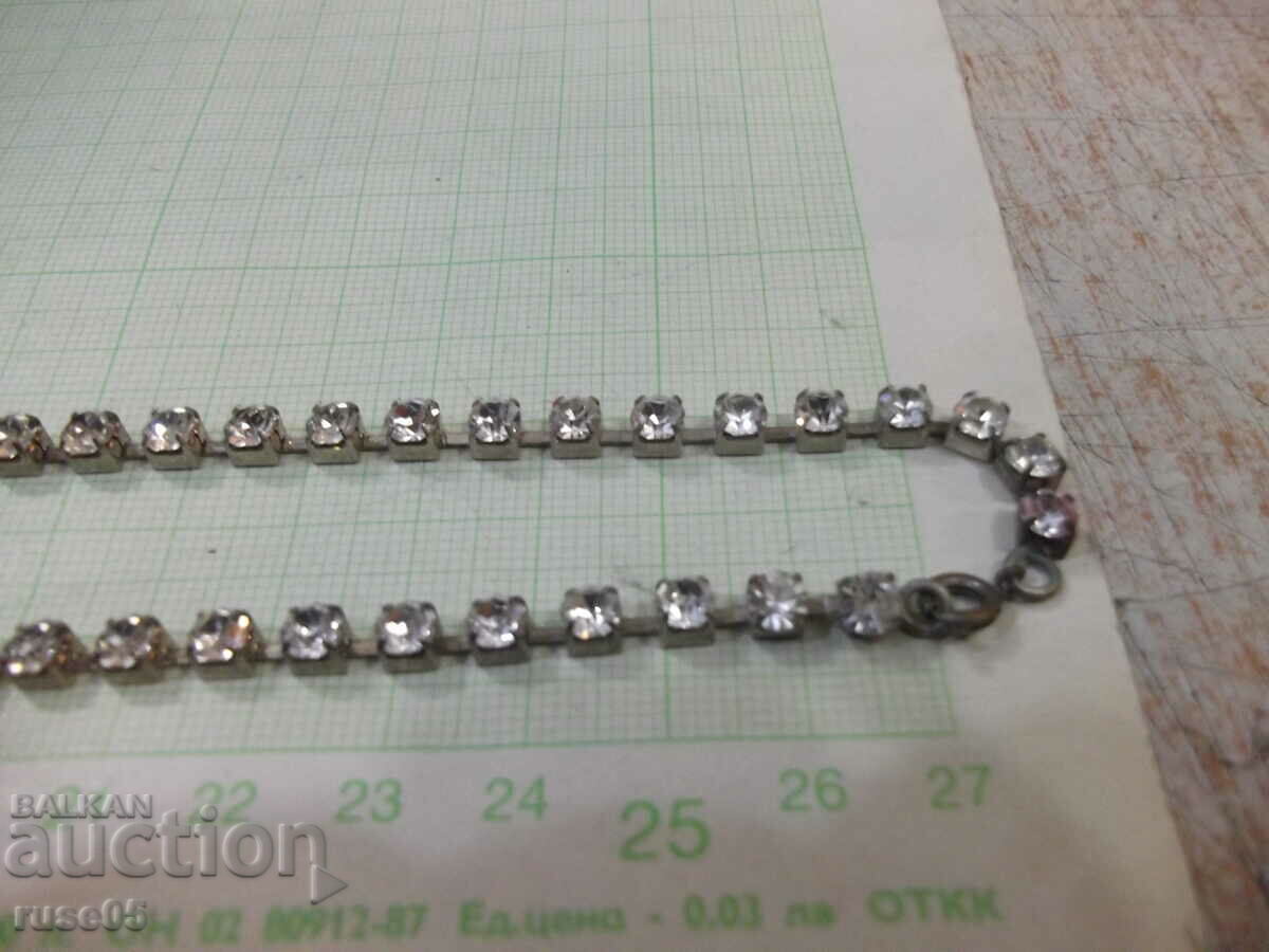 Chain with stones, imitation jewelry - 16 g. - 5 Chain with stones, imitation jewelry - 16 g. - 5