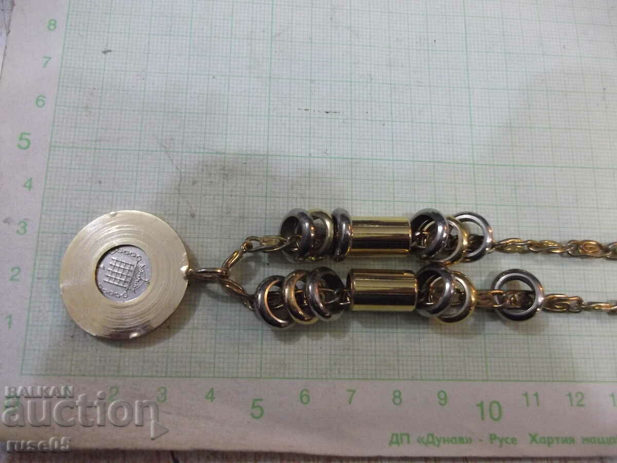 Coin necklace imitation jewelry - 50 g. - 6 Coin necklace imitation jewelry - 50 g. - 6
