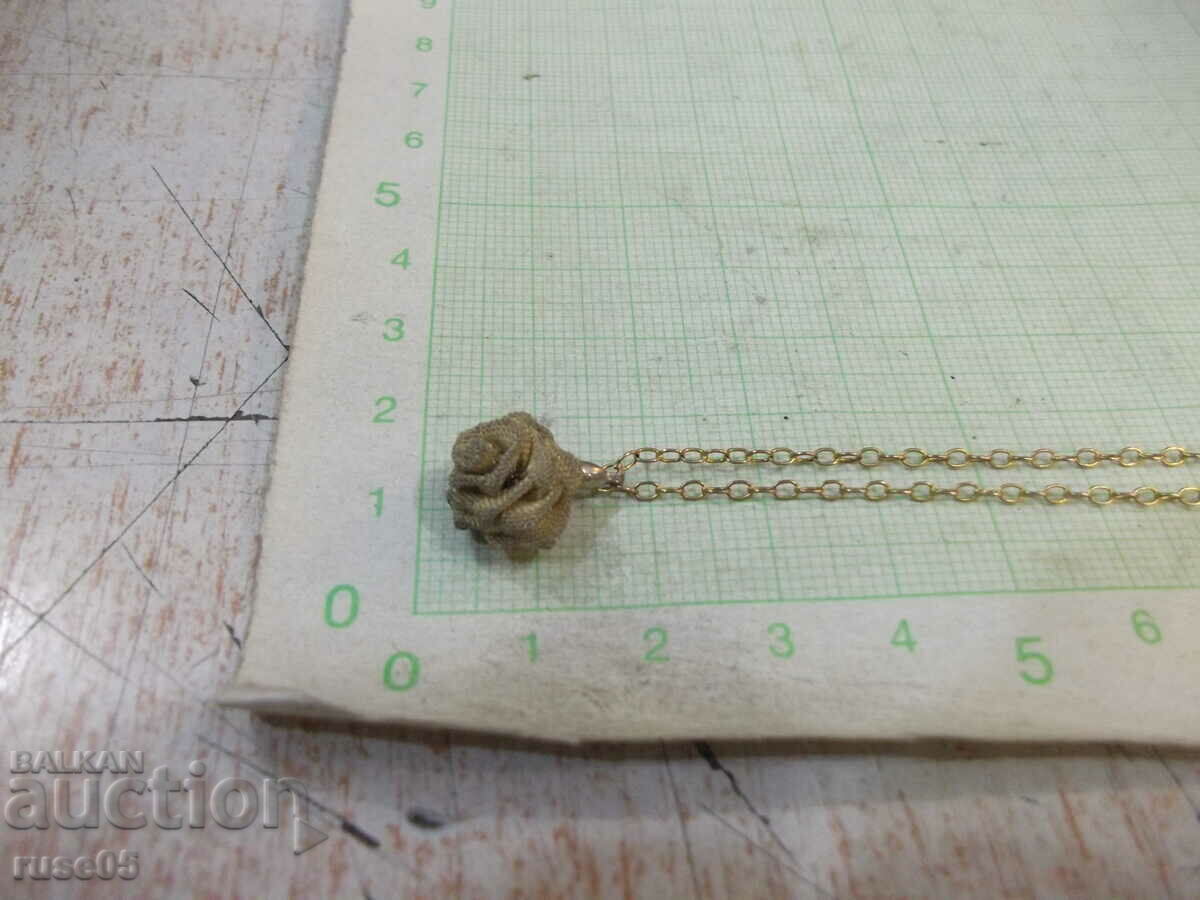 Доставка на Колие с висулка роза имитационна бижутерия Доставка на Колие с висулка роза имитационна бижутерия