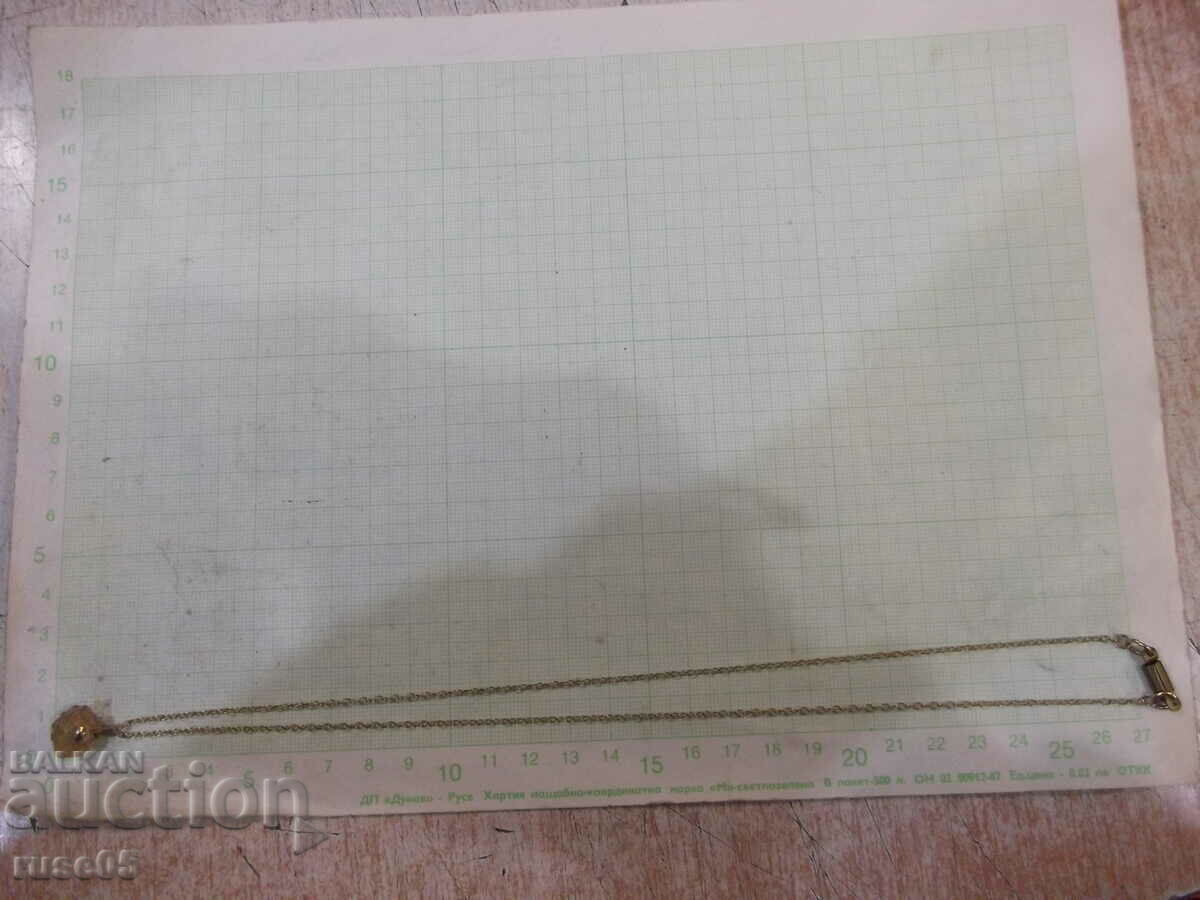 Колие с висулка роза имитационна бижутерия - 6 Колие с висулка роза имитационна бижутерия - 6