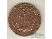 +Great Britain 1I2 pence 1964