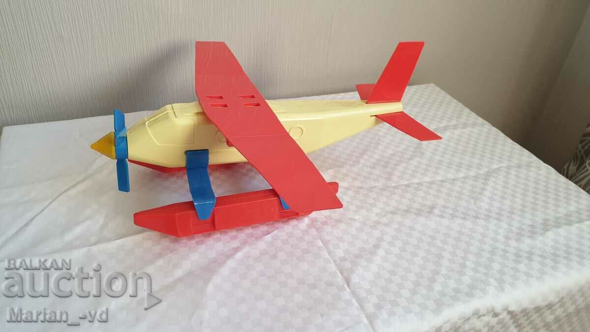 Auction Children's plastic social plane for assembly with transformation Auction Children's plastic social plane for assembly with transformation
