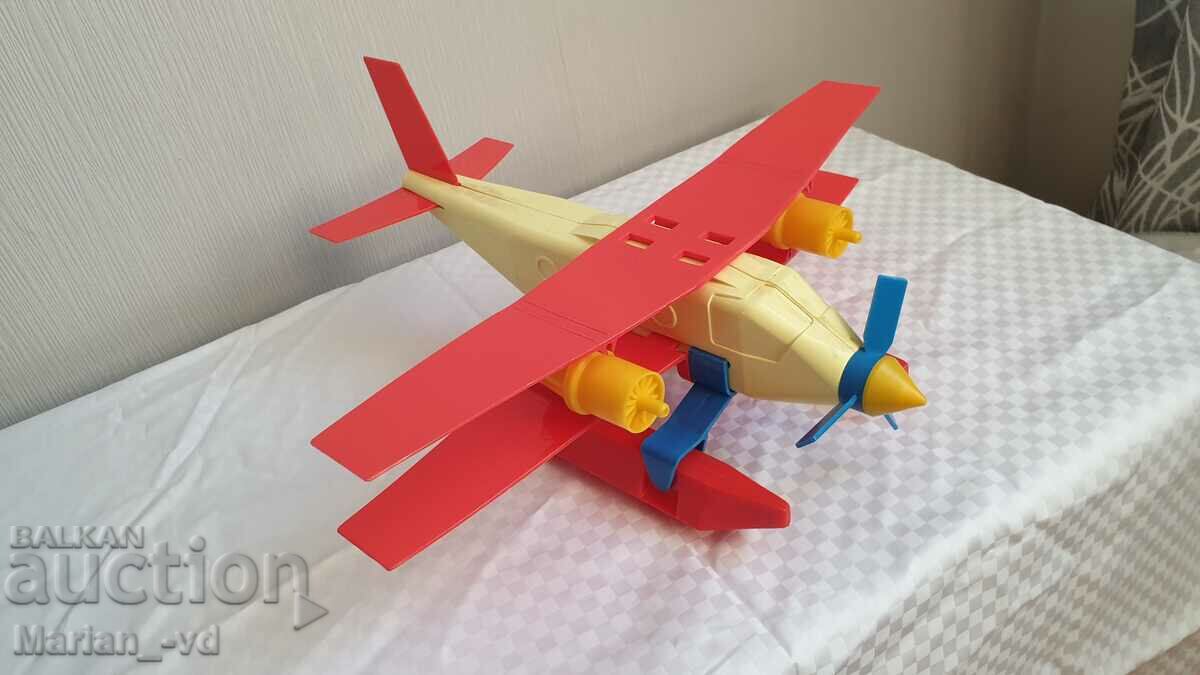 Children's plastic social plane for assembly with transformation - 7 Children's plastic social plane for assembly with transformation - 7