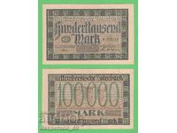 (¯`'•.¸GERMANY (Württemberg) 100,000 marks 1923¸.•'´¯)