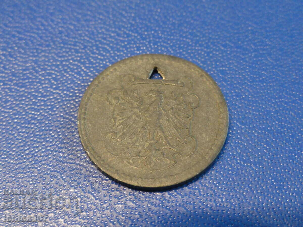 Licitație Germania 1917 - 10 Pfenning "Frankfurt a Main" Licitație Germania 1917 - 10 Pfenning "Frankfurt a Main"