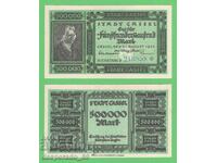 (¯`'•.¸ГЕРМАНИЯ (Cassel) 500 000 марки 1923 UNC¸.•'´¯)